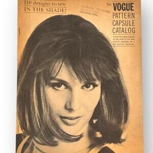 Vintage 1960s Vogue Pattern Capsule Catalog – 110 Designs to Sew –Store Catalog